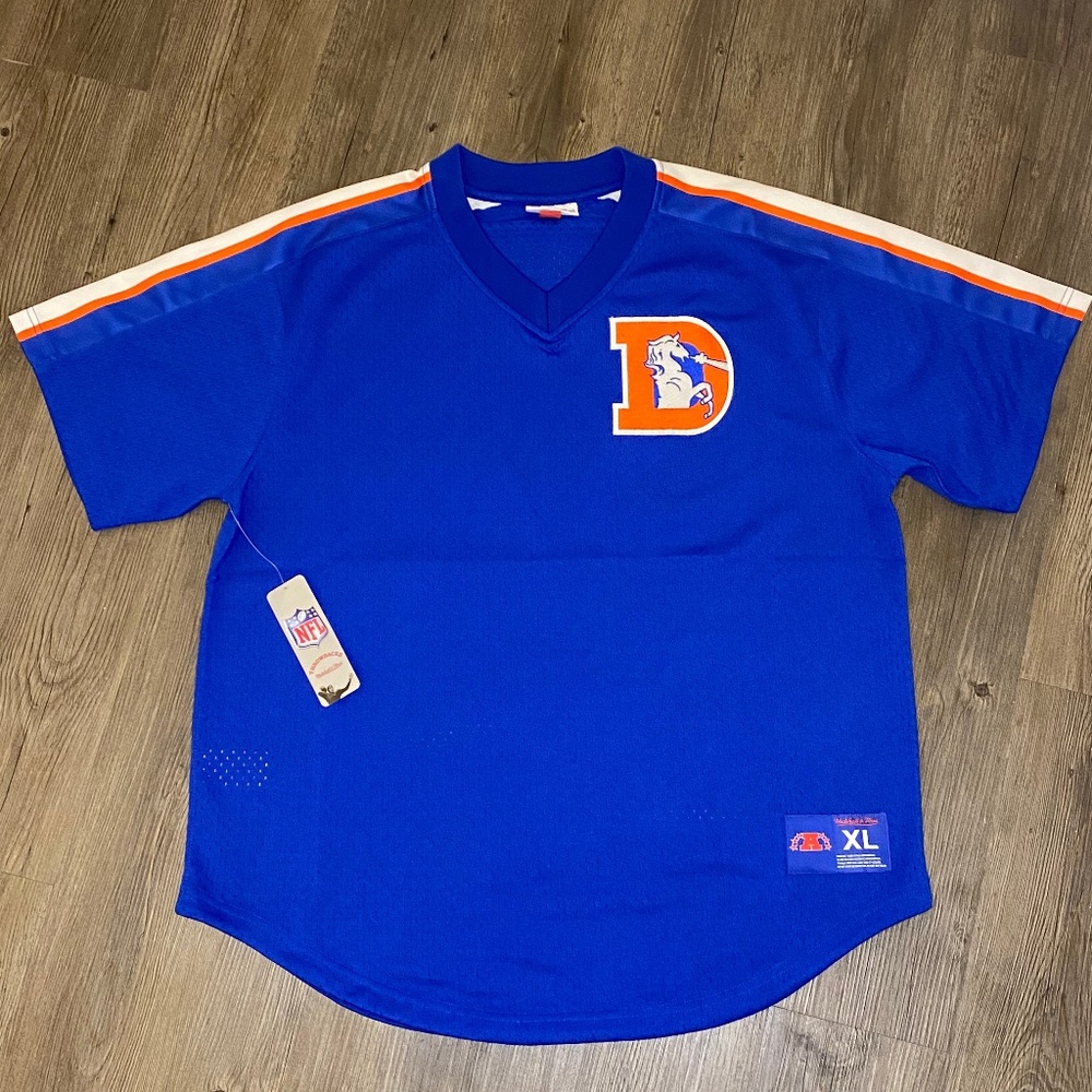 Mitchell & Ness Denver Broncos Jersey XL Blue